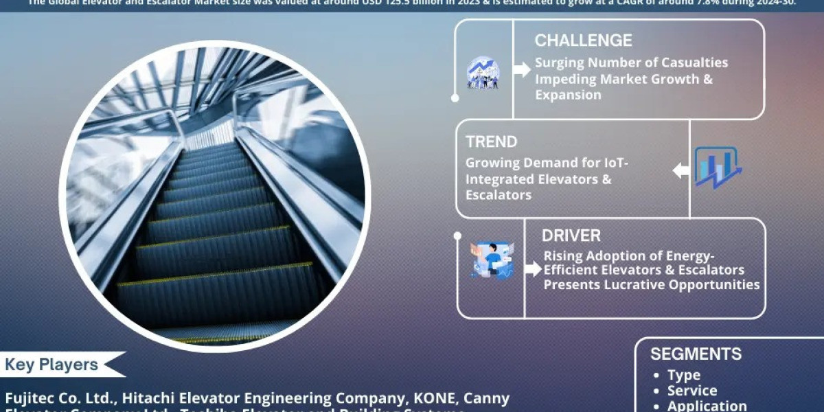 Elevator and Escalator Market Growth, Size, Share, Industry Overview, Report 2030